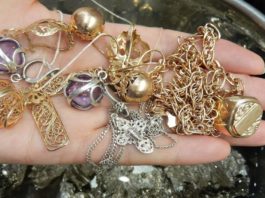 Как почистить ювелирные украшения из серебра и золота