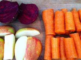 1 свекла, 2 моркови, 1 яблоко — Рецепт от известного китайского диетолога