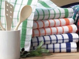 Полезные секреты моей бабушки: как отстирать кухонные полотенца
